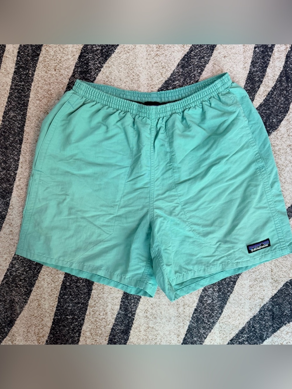 Patagonia Baggies Aqua Shorts Size XS EUC